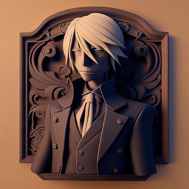 3D model Hayate the Combat Butler Kenjiro Hata (STL)